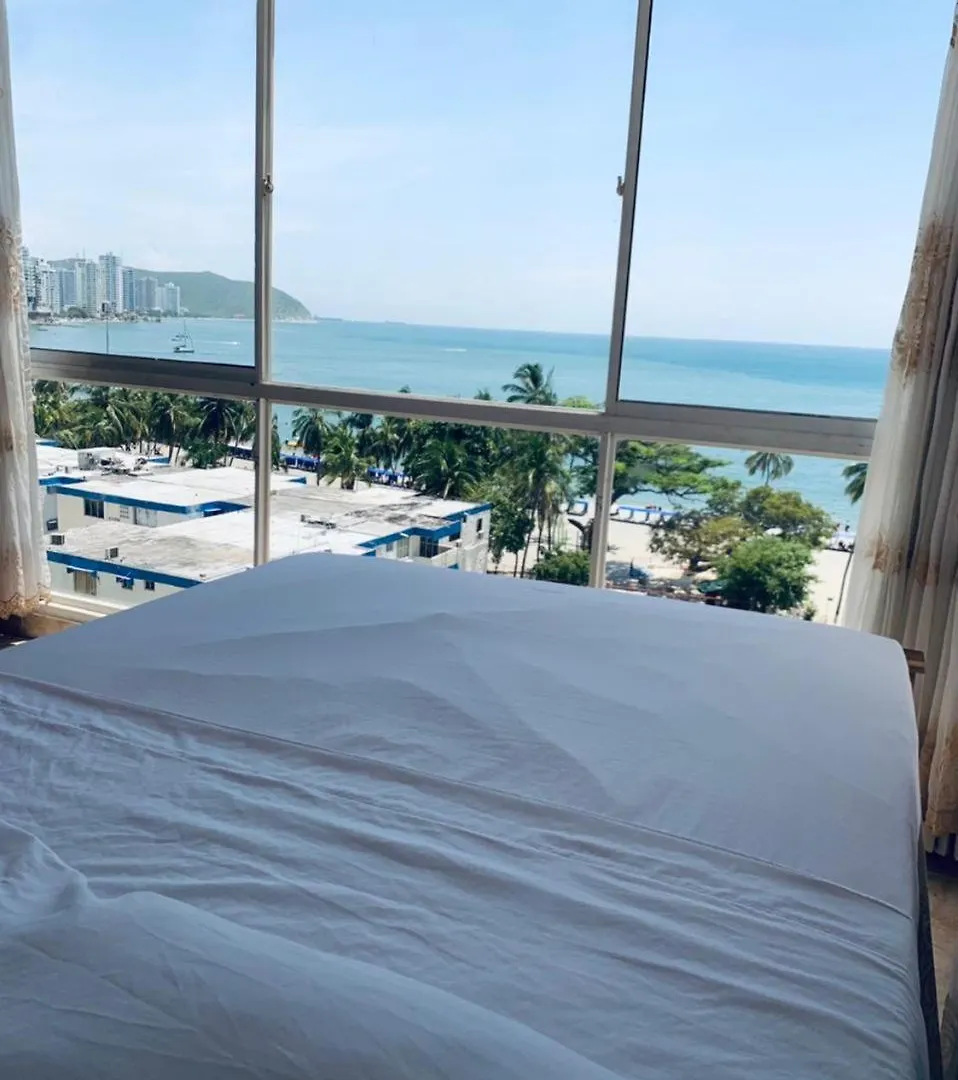 Apart Otel Apartaestudios Luna Azul Rodadero Gaira Kolombiya